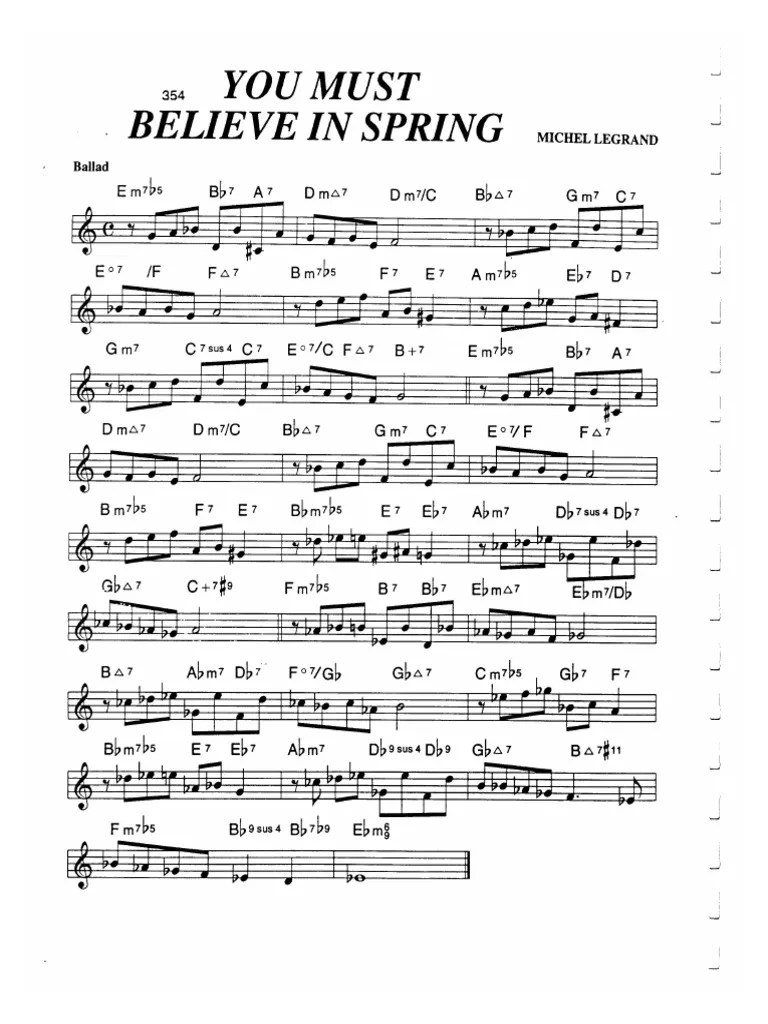 You Must Believe in Spring