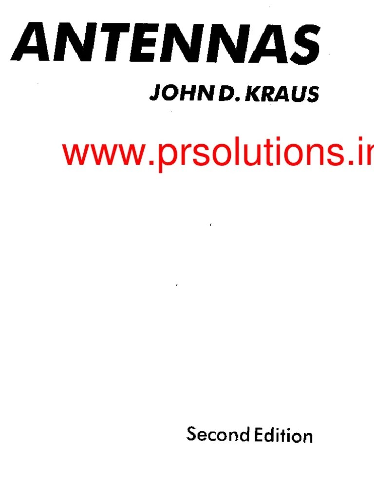 Kraus Antennas PDF