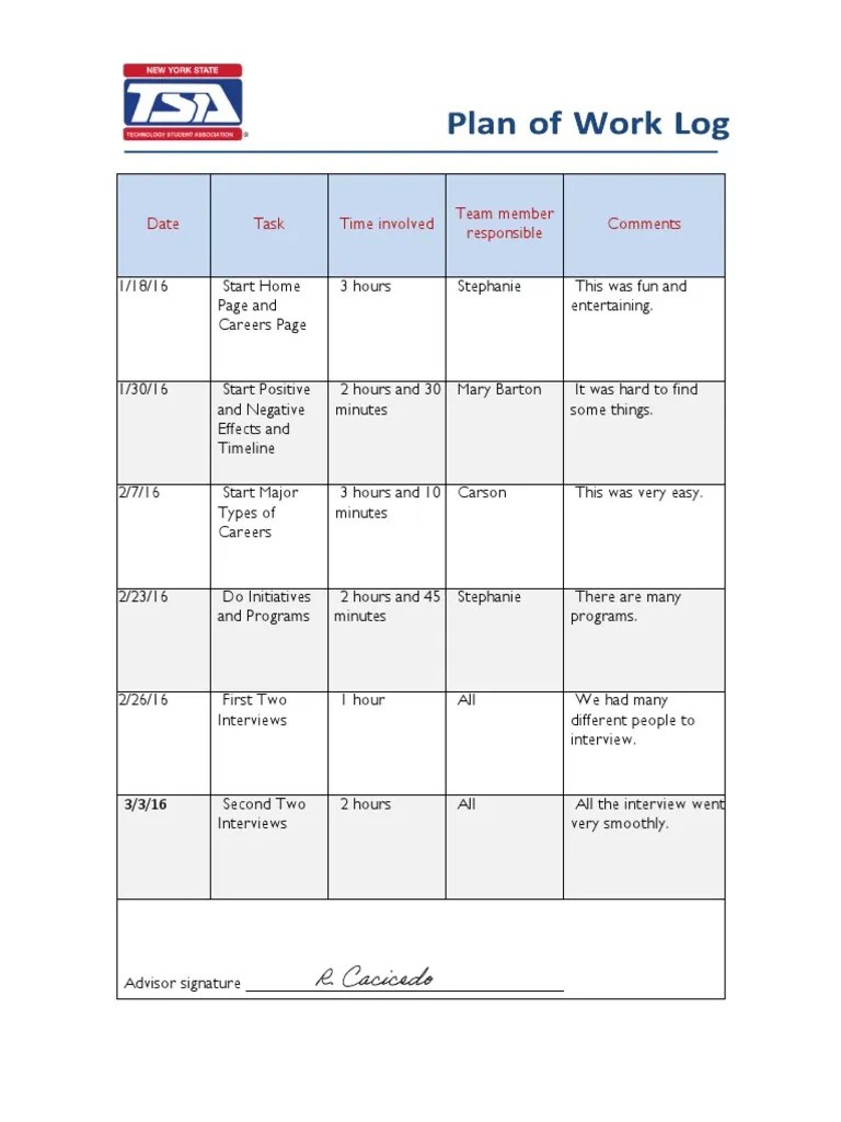 Plan of Work LogSigned 3 PDF