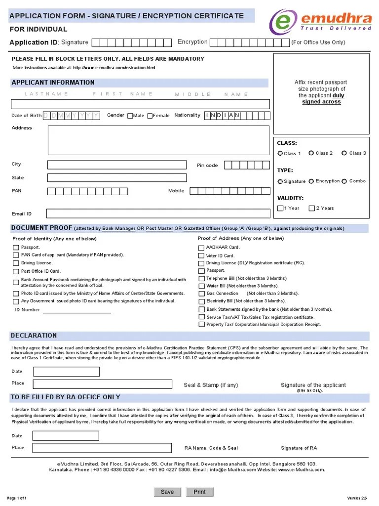 Signature Encryption Individual Editable Official Documents