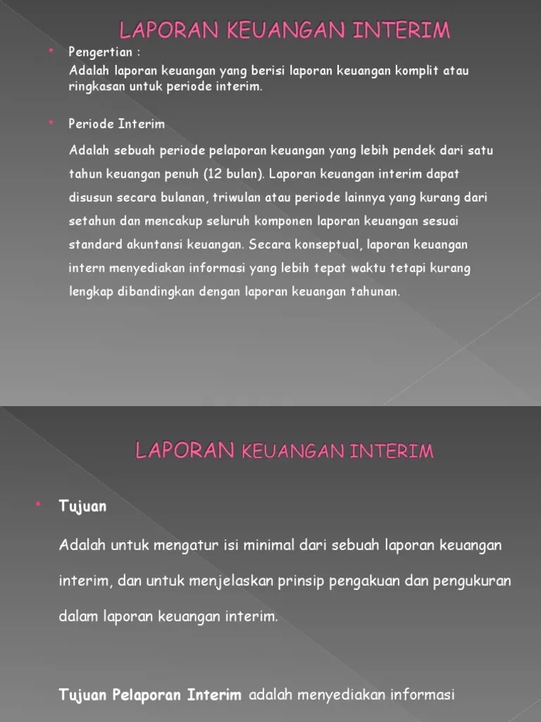 Contoh Laporan Keuangan Dalam Bentuk Power Point Berbagi Bentuk Penting