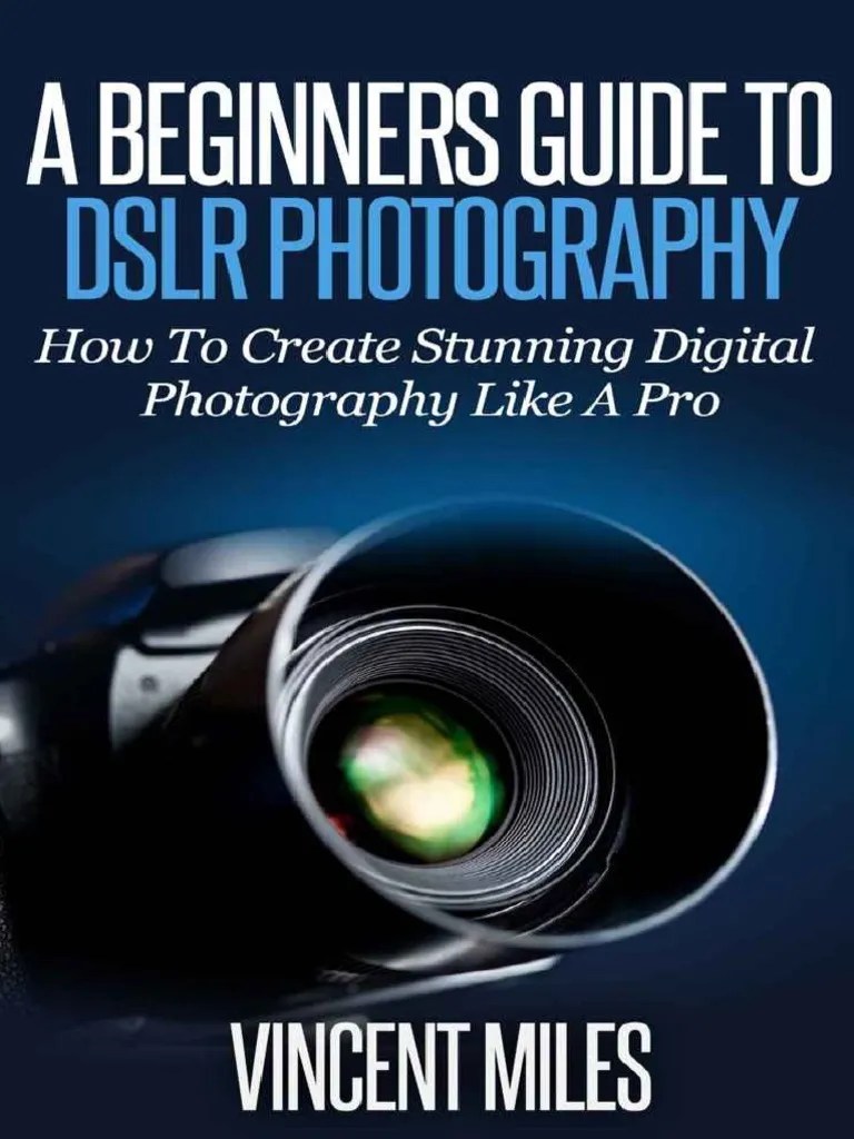 Photography For Beginners.pdf Shutter Speed Digital Camera Free