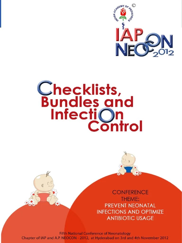 Nicu Checklist Bundles Infection Control 1 Housekeeping Intravenous