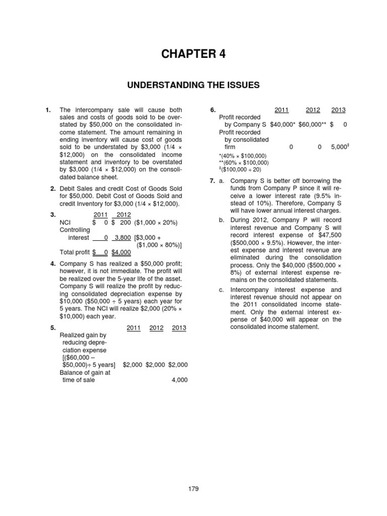 Advanced Accounting PDF Book Value Goodwill (Accounting)