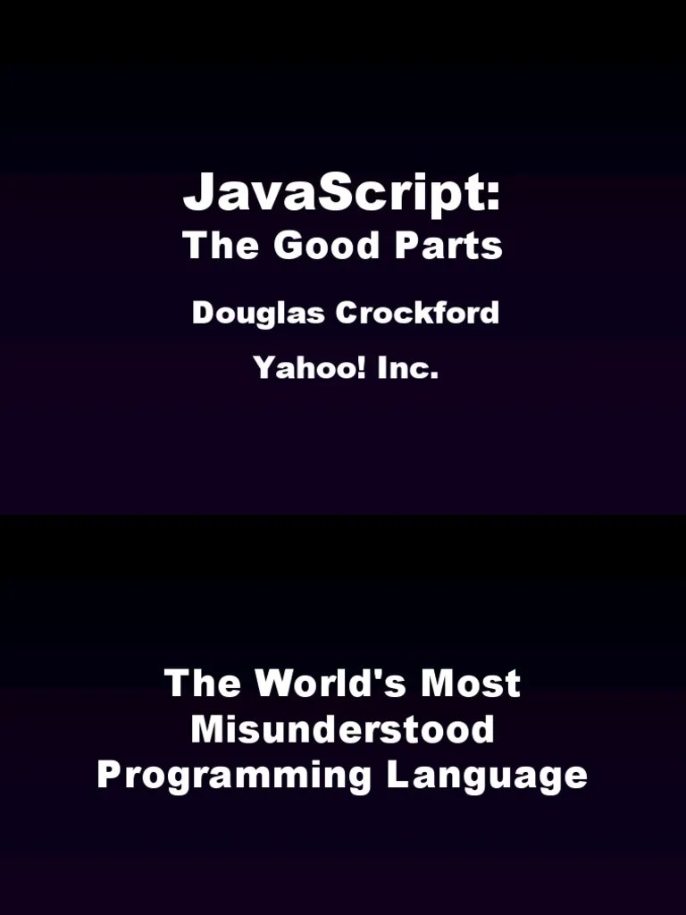 Crockford Douglas JavaScript PDF Inheritance (Object Oriented