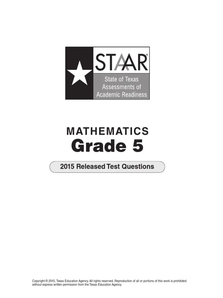 5th Grade Practice Test Broken Arrow Public Schools