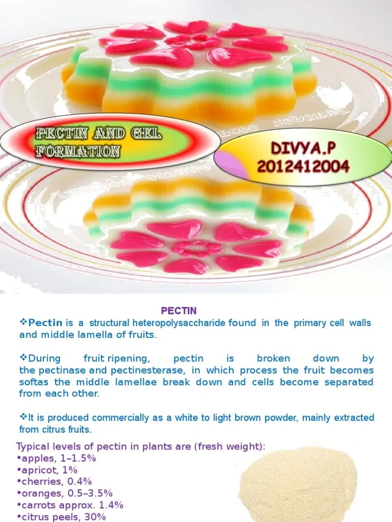 Pectin Fruit Preserves Gelatin