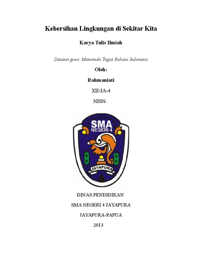 Kebersihan Lingkungan Di Sekitar Kita Rahma | PDF