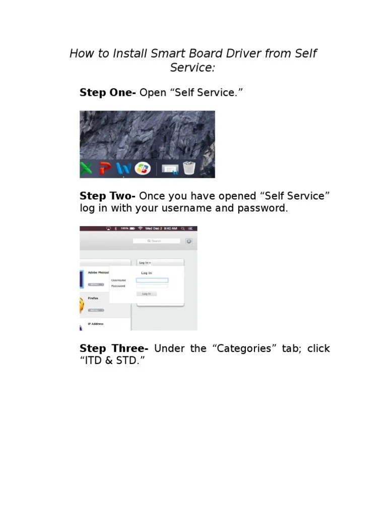 Smart Board Setup PDF