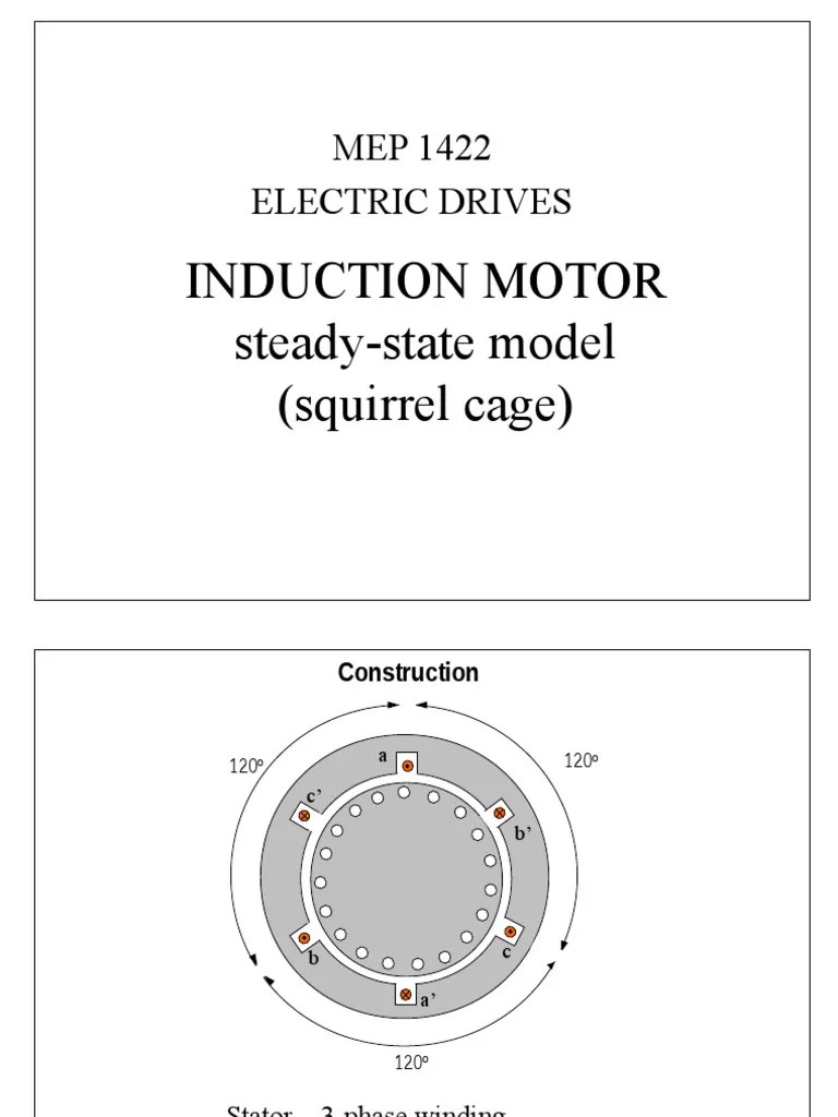Induction Motor PDF Components