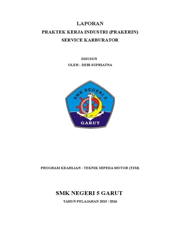 Contoh Laporan Prakerin Otomotif Sepeda Motor Pdf