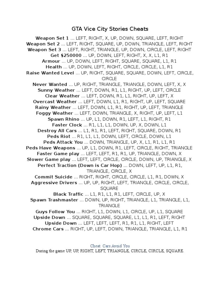 What is the jetpack cheat on "GTA Vice City" for the PSP