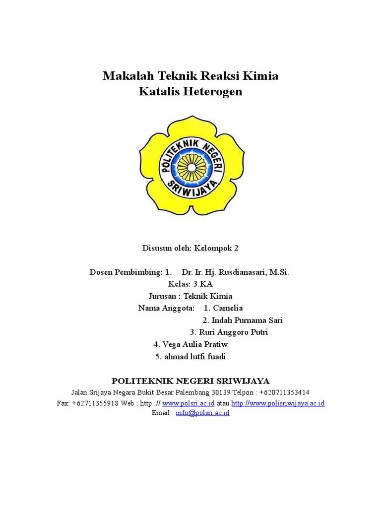 Katalis Heterogen | PDF