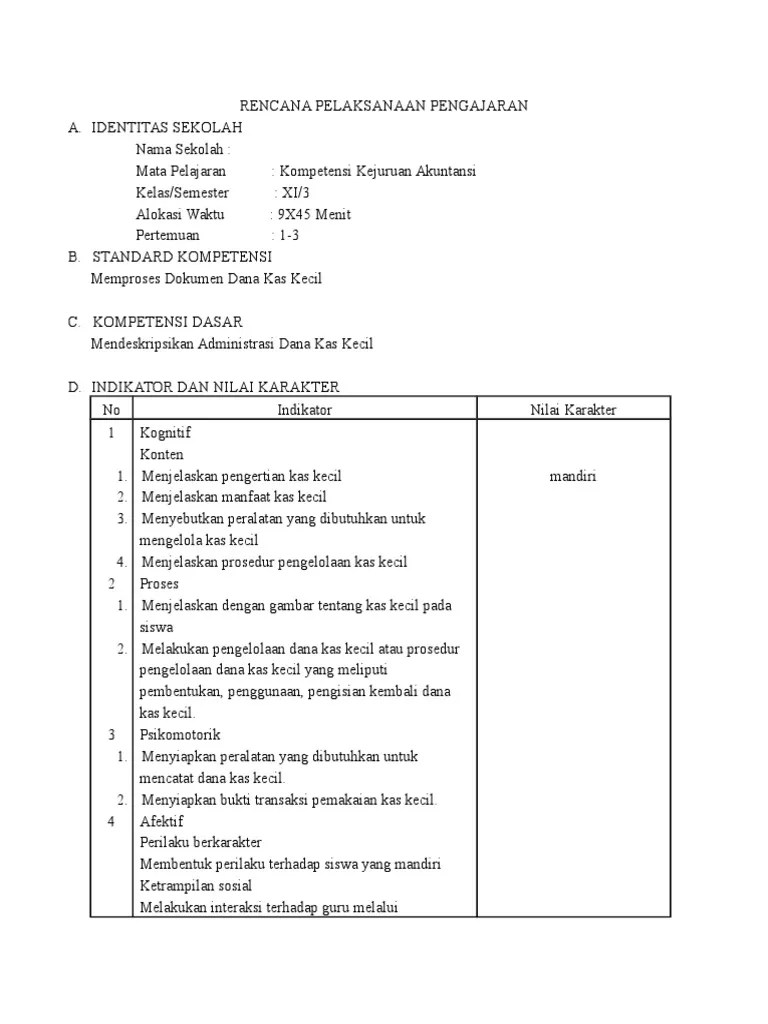 Mencatat Selisih Dana Kas Kecil | PDF