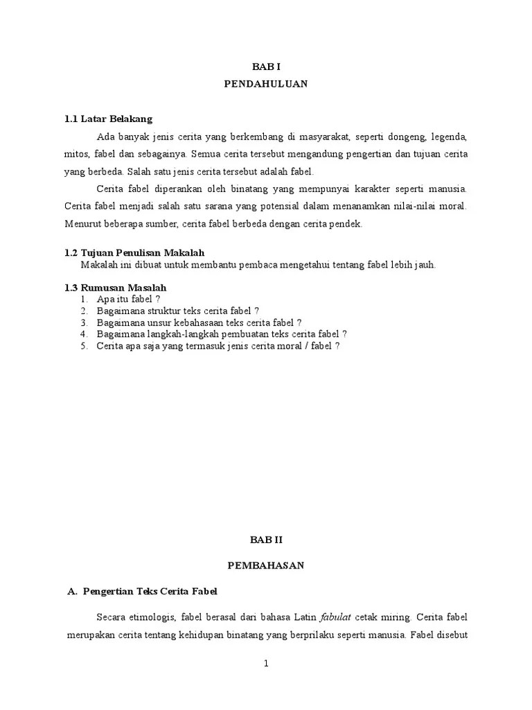 Cerita Fabel Fiksi Ilmiah Adalah