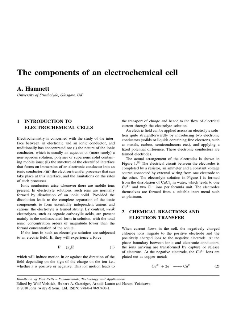 Handbook of Fuel Cells