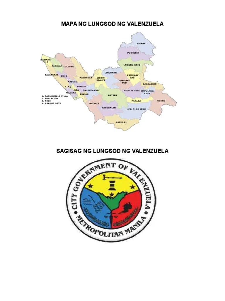 Mapa Ng Valenzuela City 9 Lungsod NG Valenzuela