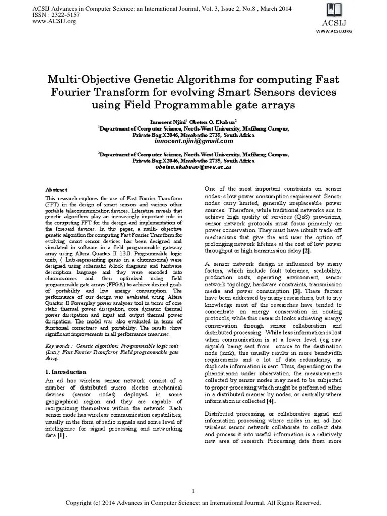 2062071PB.pdf Discrete Fourier Transform Fast Fourier Transform