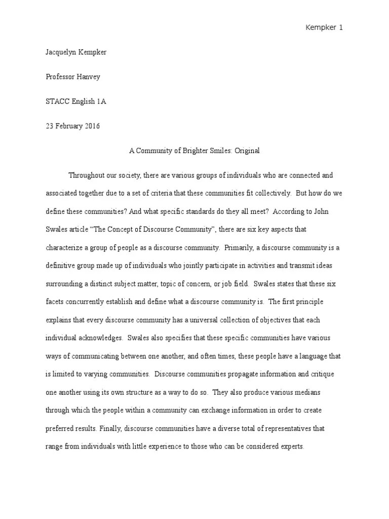 Dental Hygiene Essay PDF Dental Hygienist Dentistry