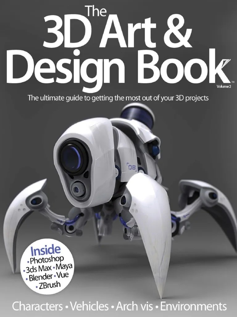 The 3D Art & Design Book Volume 2 2014 UK Rendering