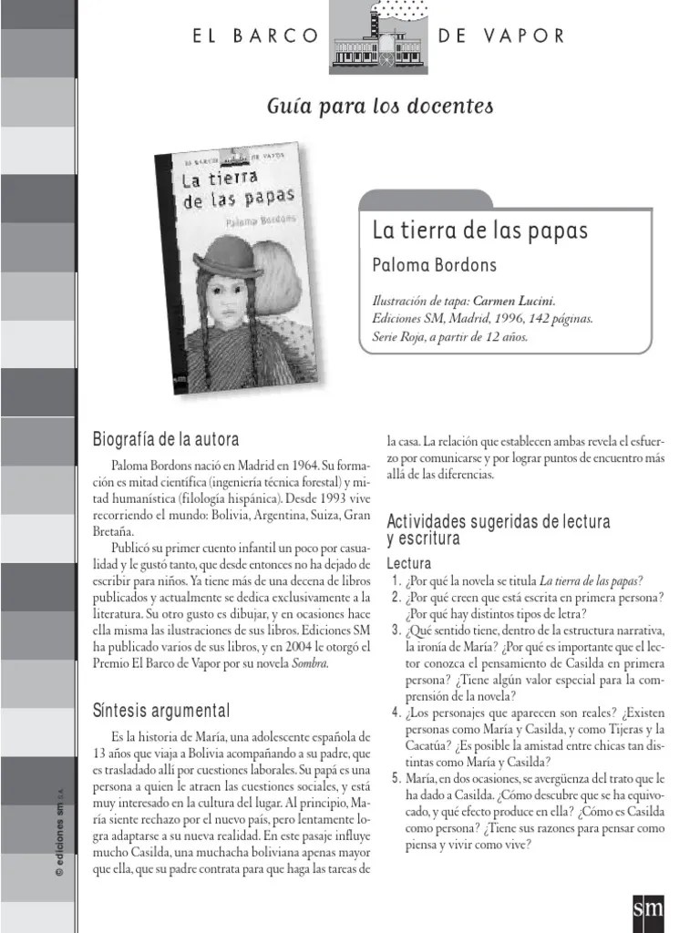 La Tierra de Las Papas GUIA