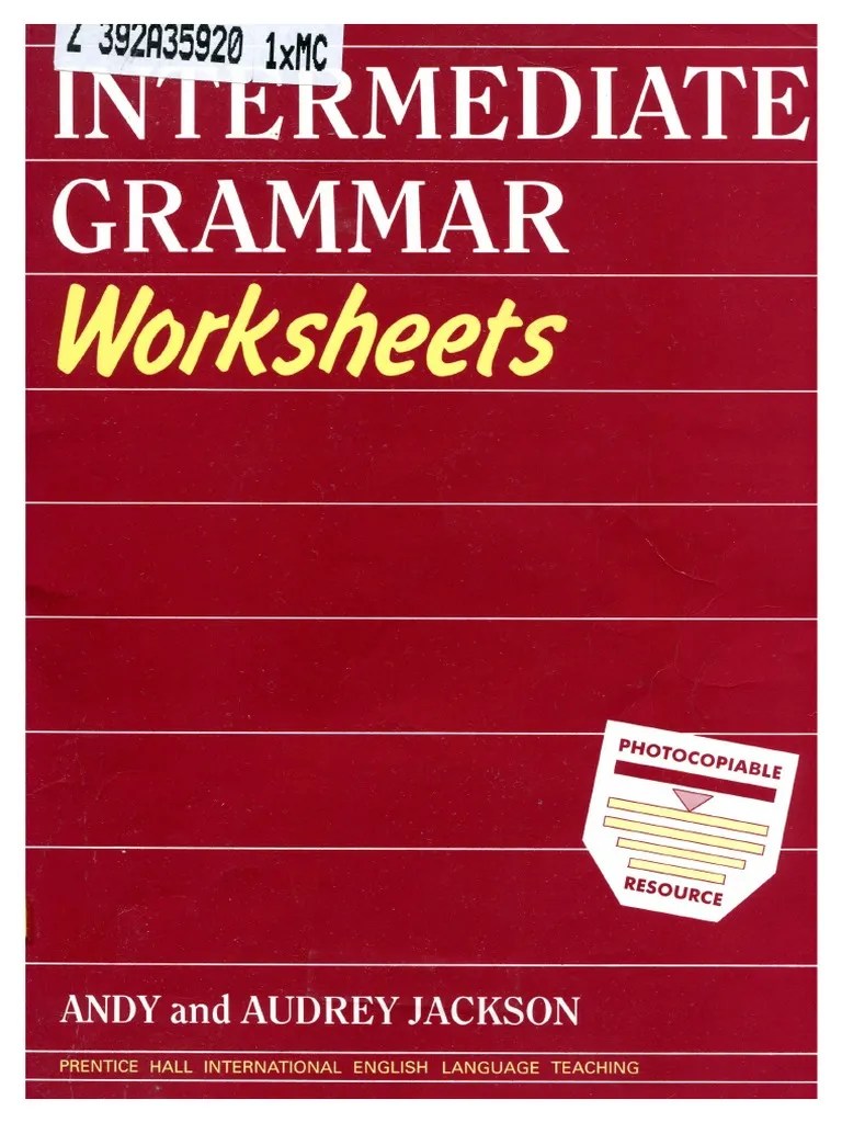 English Intermediate Grammar Worksheets