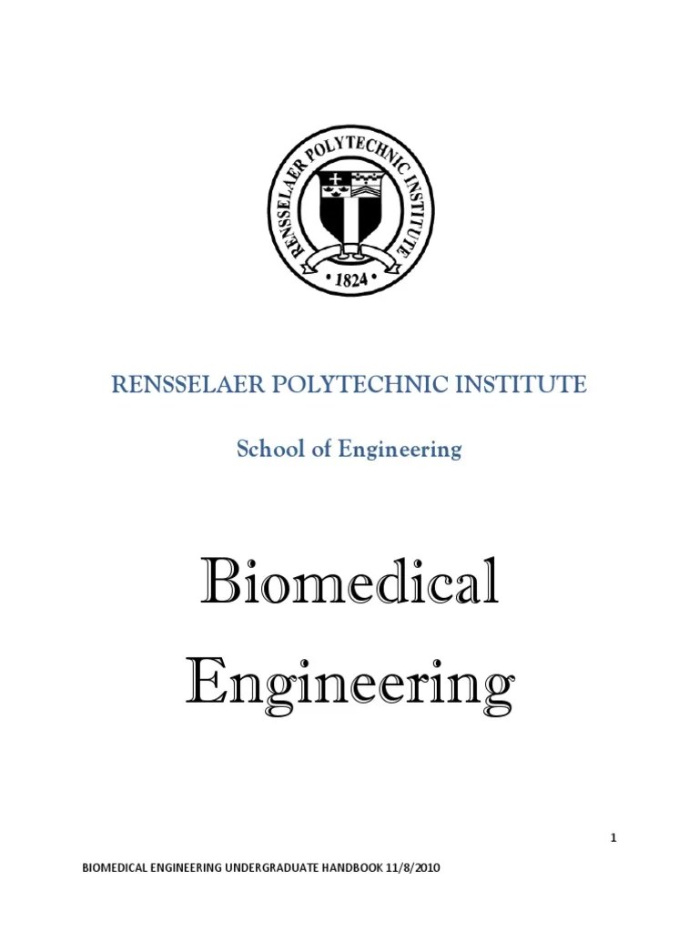 bmed Biomedical Engineering Academic Degree