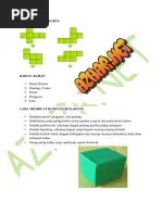 Cara Membuat Kubus Dan Balok | PDF