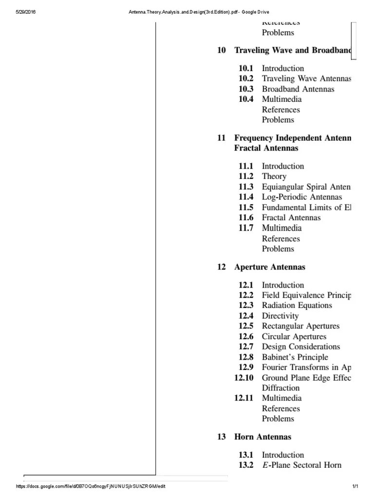 Antenna.Theory.Analysis.and.Design(3rd.Edition).pdf Antenna (Radio
