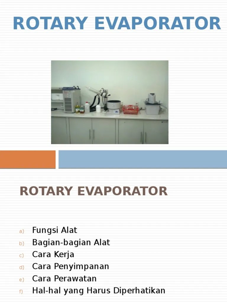 Rotary Evaporator PDF