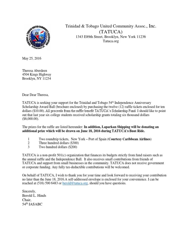 Patron Letters.pdf Fundraising New York City