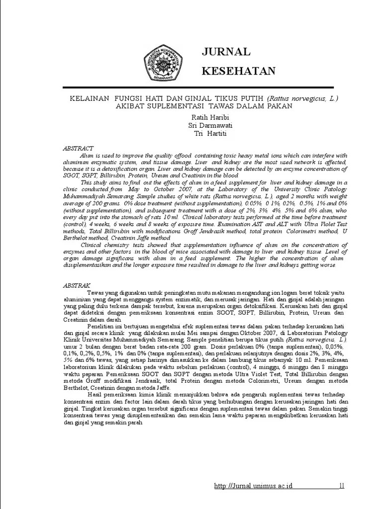 Jurnal Pemeriksaan Fungsi Hati 2