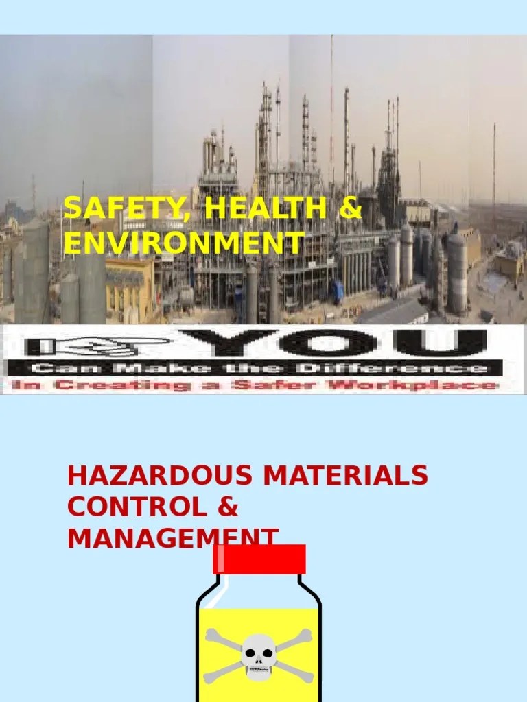 HAZMAT Training Presentation Dangerous Goods Labour Relations