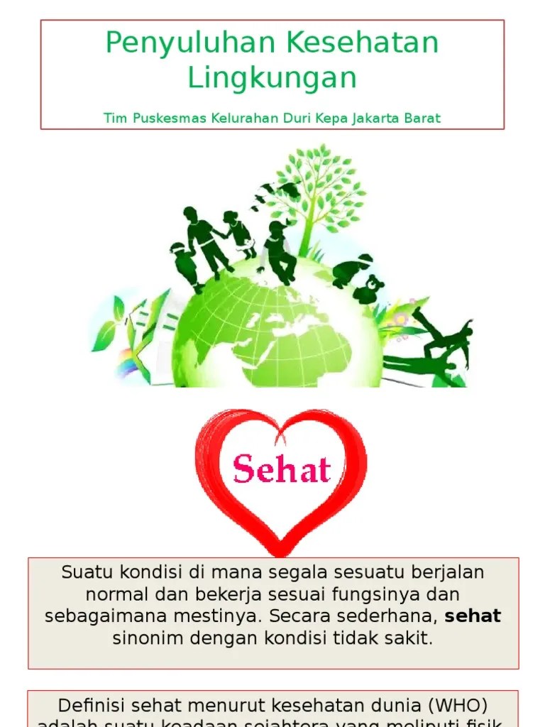 Penyuluhan Kesehatan Lingkungan | PDF