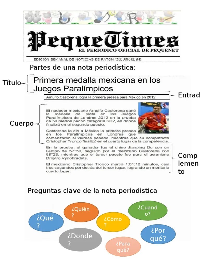Nota Periodistica