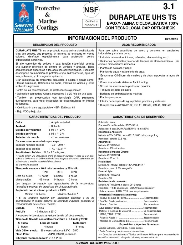 3.1 Duraplate UHS TS (1) Pintar Acero