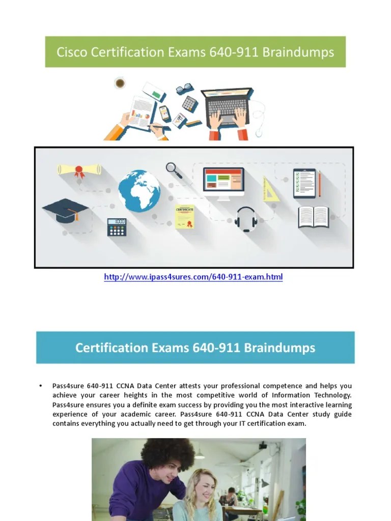 Cisco Certification Exams 640911 Braindumps Cisco Certifications