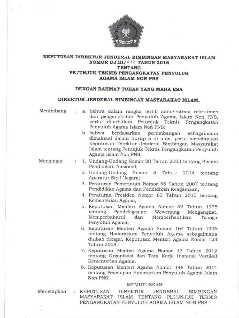 PetunJuk Tehnis Rekruitmen PAH | PDF