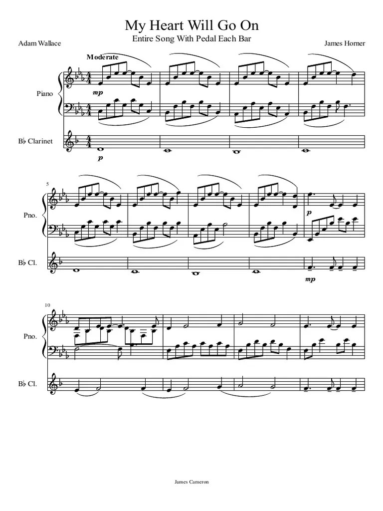 My Heart WIll Go On PDF