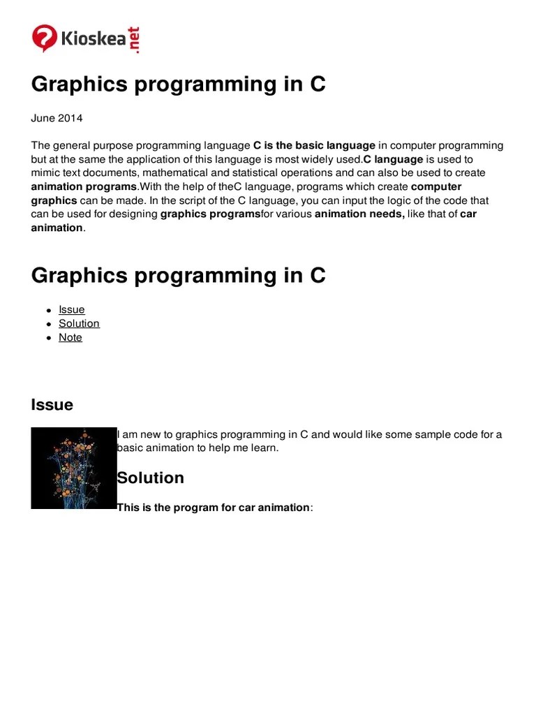 Graphics Programming in C PDF