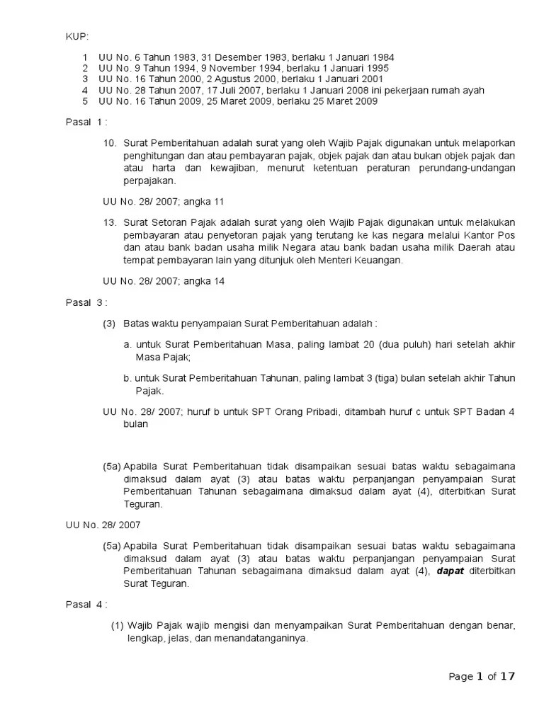 Tips Perpajakan Hak Kewajiban Wajib Pajak Konstruksi