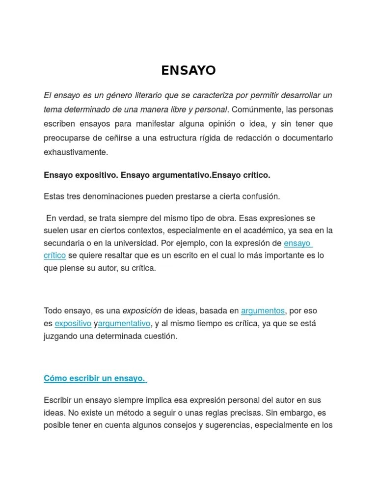 Ensayo Essays Dieting