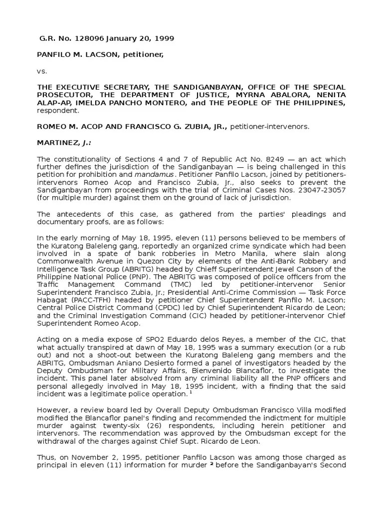 Criminal Review Cases PDF Ex Post Facto Law Crime & Violence