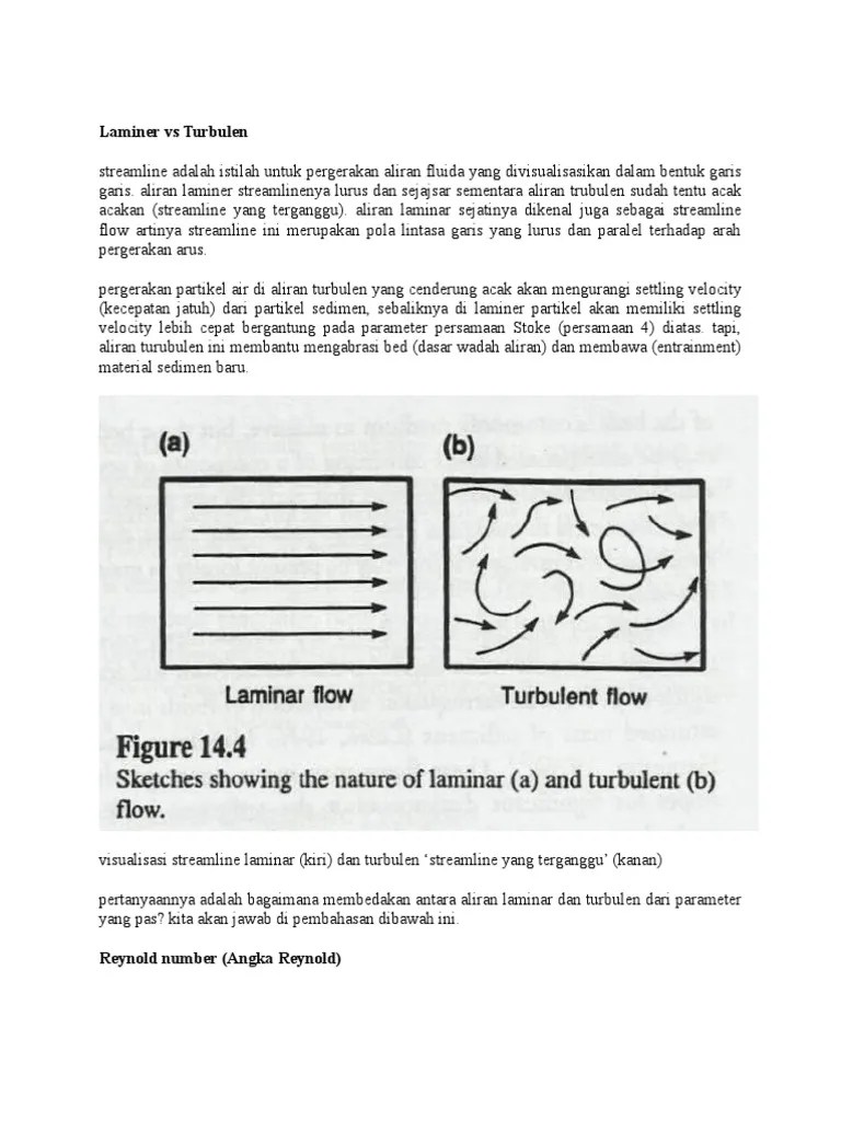 Laminer Vs Turbulen 3 | PDF