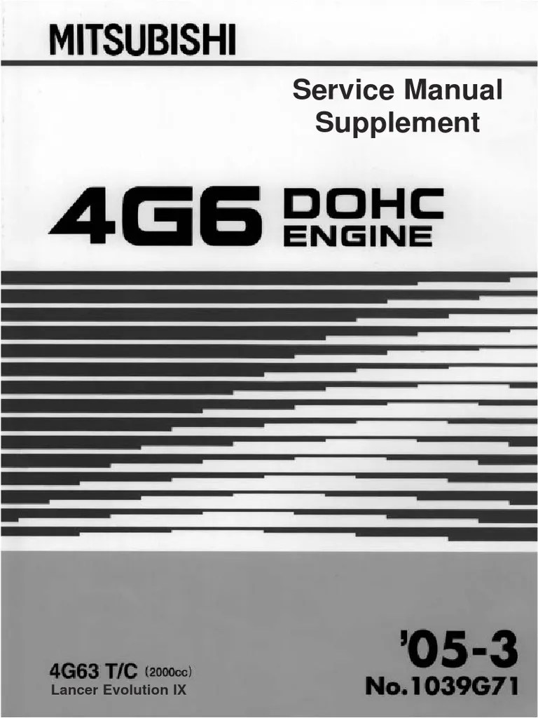 238934265 Mitsubishi Galant 4g63 Engine Repair Manual (1) Piston