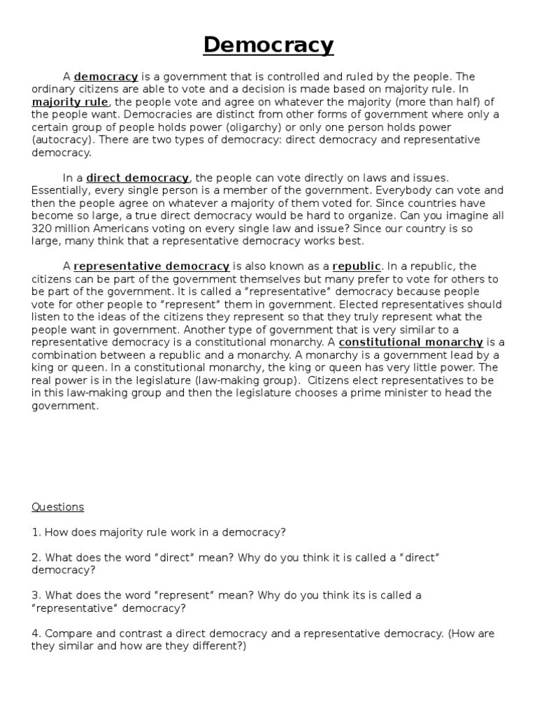 Worksheet - Forms of Government - Centers | PDF | Monarchy | Dictatorship