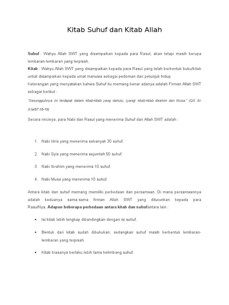 Tugas Agama - Bahan Presentasi | PDF