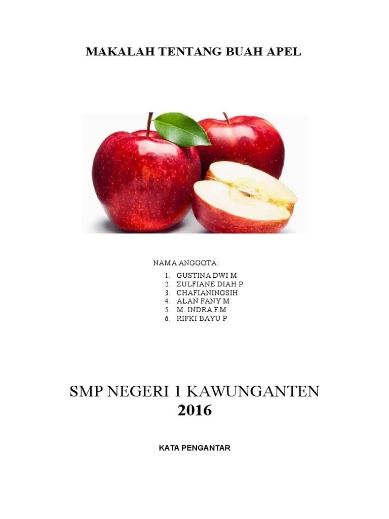 Makalah Tentang Buah Apel