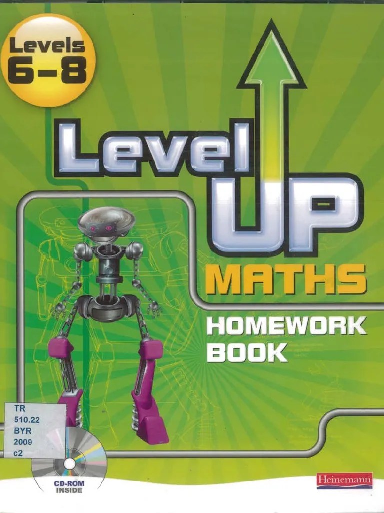 Level Up Maths Homework Book Levels 68 Mathematics Science