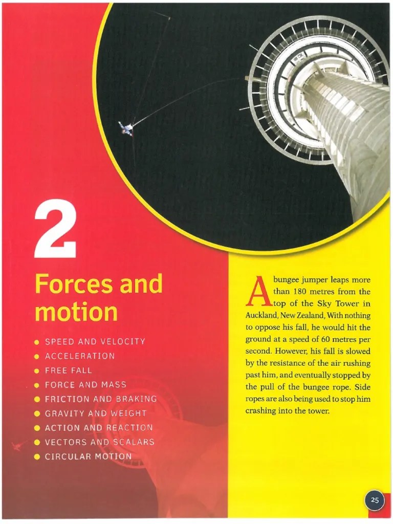 Forces and Motion IGCSE Physics PDF
